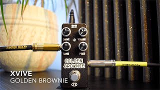 XVIVE | Golden Brownie Distortion Pedal Demo