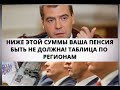 Ниже этой суммы ваша пенсия быть не должна! Таблица по регионам