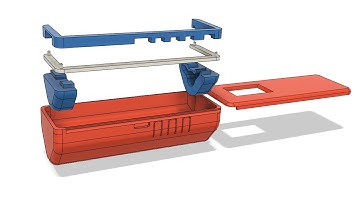TTGo T-Beam T22_v1.1 20191212 Case for Meshtastic