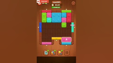 Watch This Perfect Win in Wood Block Jam Level 97!