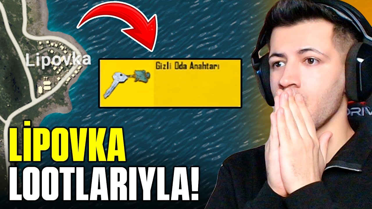 LİPOVKA LOOTLARIYLA WİN ALMAK? (GİZLİ ODA ANAHTARI ÇIKTI) Pubg mobile