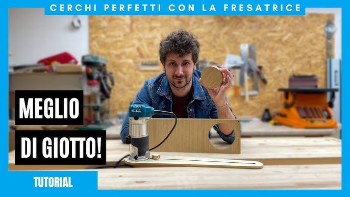 Come fare CERCHI PERFETTI in legno, 3 Minuti Di Falegnameria, 3MDF #39