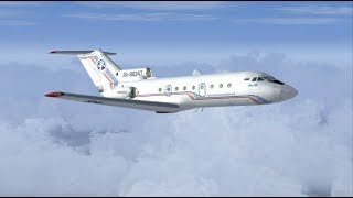 Microsoft FSX - ЯК-40 Краснодар-Сочи