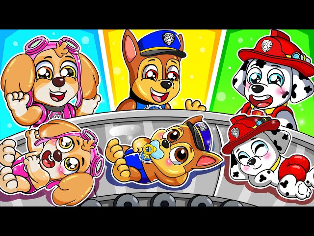 Brewing Cute Baby Factory ?! - Happy Life Story - Paw Patrol Ultimate Rescue Mission❤💚 Rainbow 3 class=