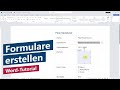 Word Formular erstellen – Ausfüllbare Formularfelder mit Steuerelementen (Microsoft 365)