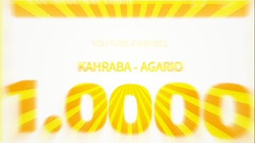 KAHRABA-AGARIO(1.0000 SUBSCRIBERS)...🥳