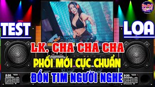 Nhạc Test Loa CỰC CHUẨN 8D HOÀ TẤU CHA CHA CHA - MỞ TO LK Nhạc DISCO REMIX Không Lời NGHE SƯỚNG TAI