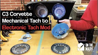 C3 Corvette Mechanical to Electronic Tach | On the Mark with Mark