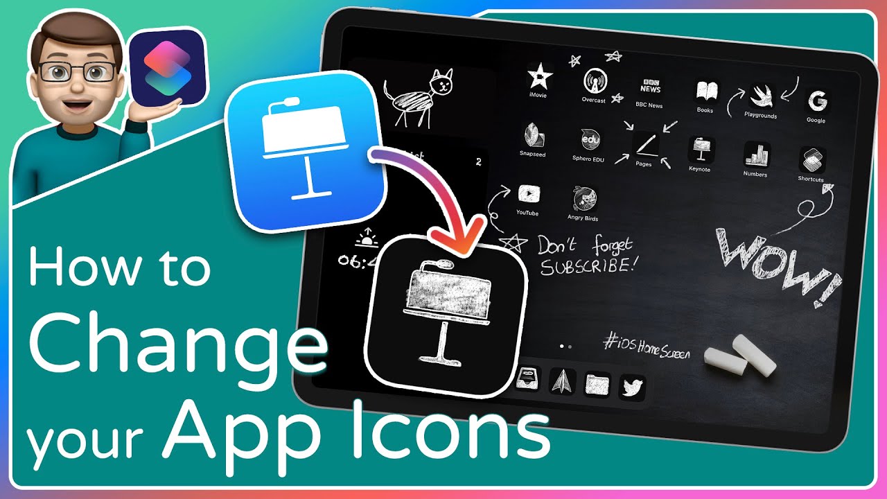 How To Change Your App Icons On IPad And IPhone iOS 14 YouTube