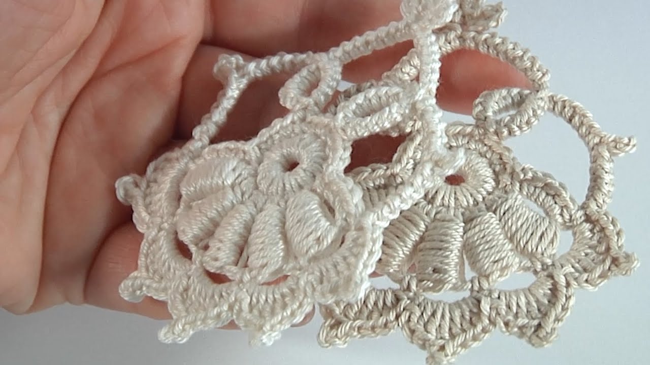 Вдохновлено!!! Красивый и уникальный узор-мотив крючком/дизайн автора