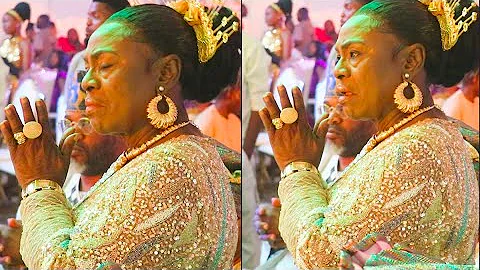 She Is So Nice, Tears Fall As Iya Awero Reveals Secrets About Mama Rainbow On Her 80th Birthday.