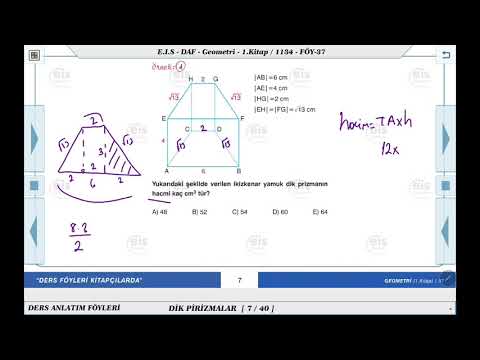 Geometri 1 - Dik Prizmalar  ⏳