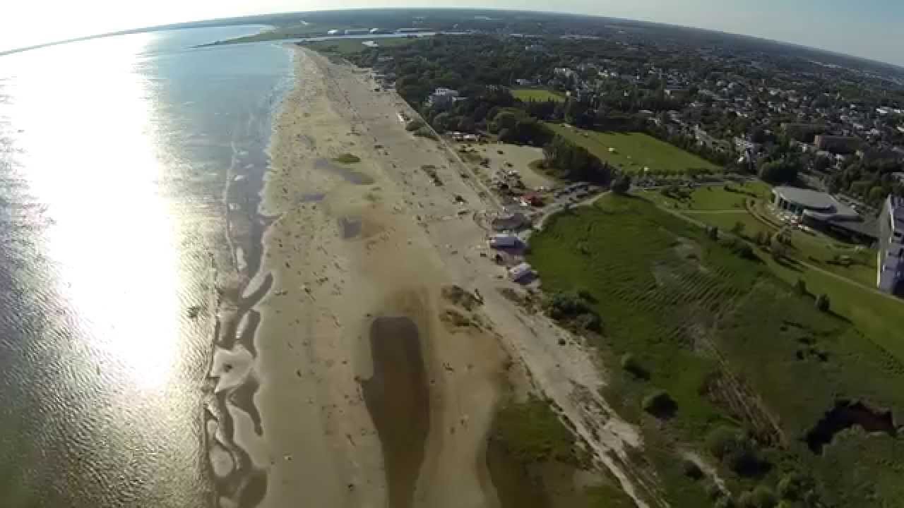 Parnu City,Beach,Parnu view from 850 m. DJI Phantom 2