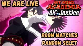 Alls Justice Room Matches Random Select