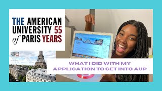 How to get accepted into The American University of Paris (Application tips from a MAGC student)