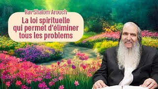 La loi spirituelle qui permet d'éliminer tous les problems | Rav Shalom Arouch