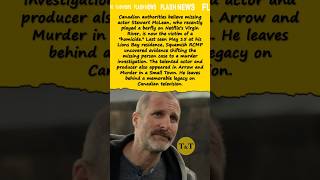 Virgin River Actor Stewart McLean Missing: Police Uncover Foul Play! #breakingnews #netflix #canada