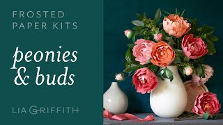 Introducing Our NEW Frosted Paper Flower Kits! - Lia Griffith