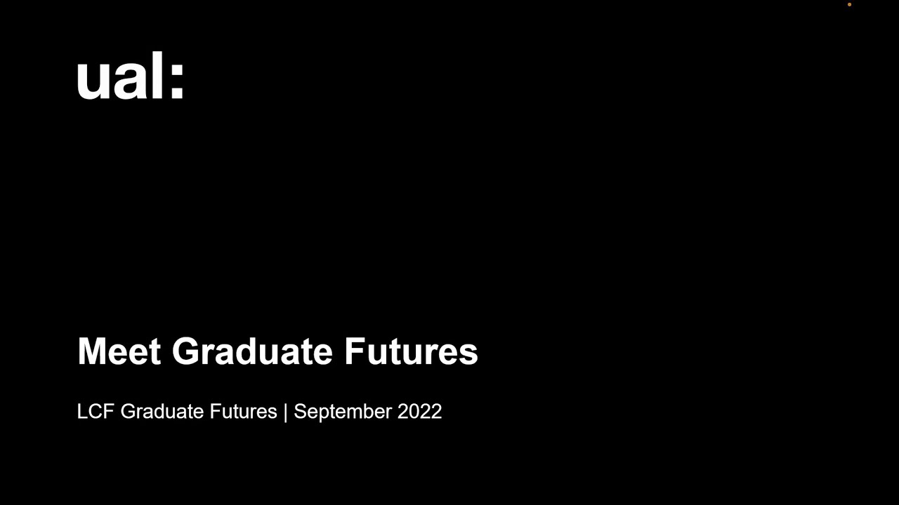 LCF Big Welcome - Meet Graduate Futures