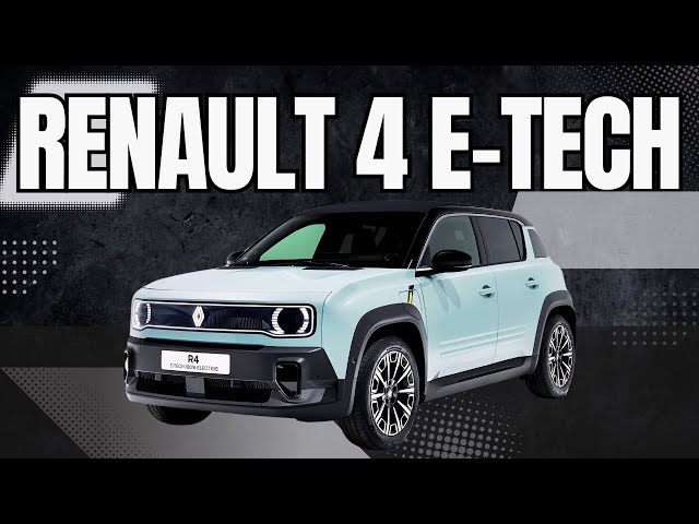 【貴重】Renault 4 e-tech 100% electric 新旧セット Revolutionary Renault 4 E-Tech Unleashed: The Ultimate Rival
