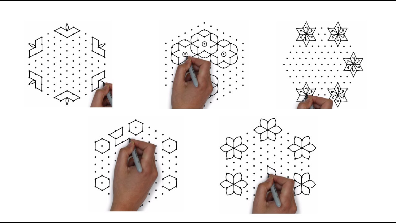 best of 13x7 interlaced dots || pongal kolam designs  || easy rangoli designs
