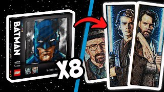 Building 3 Epic LEGO Art Mosaics | LEGO Star Wars & Breaking Bad screenshot 3