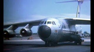 Lockheed C-141A Starlifter - Arrival Hickam AFB - 1969
