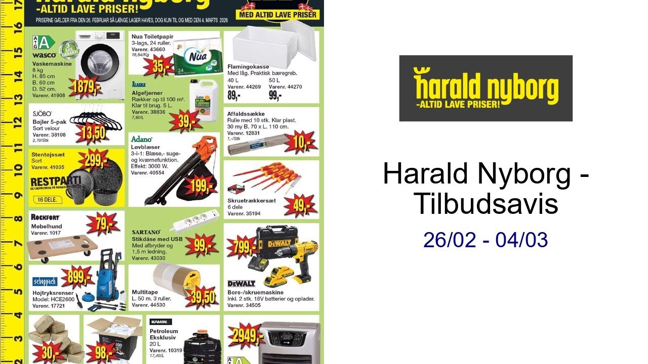 Harald Nyborg - Tilbudsavis 26/02 - 04/03