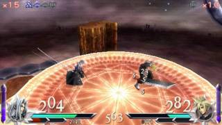 Final Fantasy Dissidia 012 Duodecim - Sefiro Crescent Vs Drewwy310/MJC Match 10
