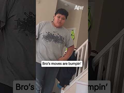 Bro's moves are bumpin'