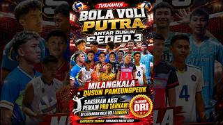 PORKAC VS CSMJ ,  GRAND FINAL TURNAMEN BOLA VOLI PUTRA SEDED 3 MILANGKALA DUSUN PAMENGPEUK