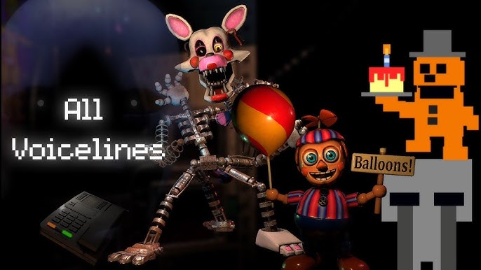 Stream episode All Animatronic Voices - FNaF 6 by Lean_Cuisine