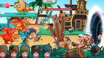 DINO BASH 2 | TRAVEL THROUGH TIME | LEVEL 20-2