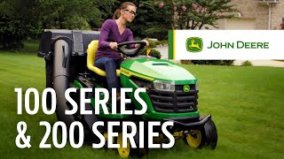 John Deere 100 and 200 Series Lawn Tractors - Model Year 2021