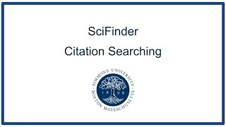 04 SciFinder Citation Searching