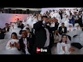 "أيوة إحنا آخر انبساط".. الفنان أحمد سعد يبدع خلال احتفالية "فرحة مصر" بحضور السيدة انتصار السيسي