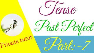 Past Perfect Tense# Tense Part 7