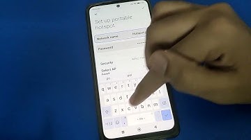 Portable Hotspot setting Poco M2 pro, how to set hotspot setting