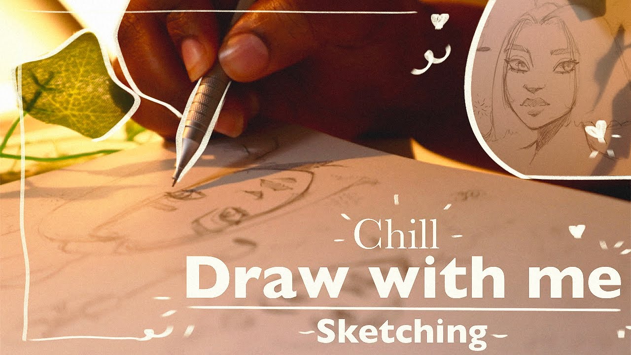 Draw with me | I haven't drawn traditionally in 7 months!!👀 - YouTube