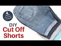 DIY Cut Off Shorts | 4 Simple Hemming Methods