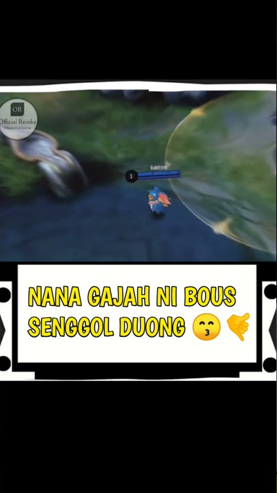 NANA GAJAH BERULAH LAGI 😱🤙 WTF MOMENT ML | STORY WA ML