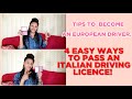 HOW TO PASS ITALIAN DRIVING TEST/BECOME A DRIVER IN 6MONTHS/GET YOUR PATENTE