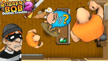 Robbery Bob 2 | Using Biff Guard Costume Gameplay | Part 11