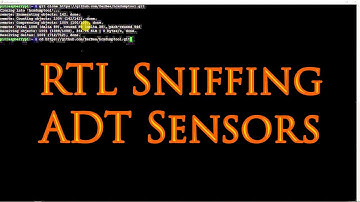 Using RTL_433 On A Raspberry Pi To Sniff ADT Door Or Window Honeywell Sensors
