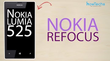 Nokia Lumia 525 - Nokia Refocus - How To