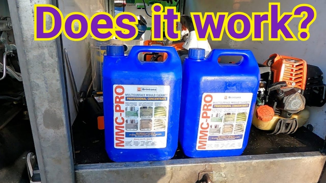 Does MMC Pro Mould/Algae Killer Patio Hard Surface Cleaner work? YouTube