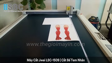 JWEI LSC 1509 | Máy Cắt Bế Decal | Cắt Bế Tem Nhãn Tự Động