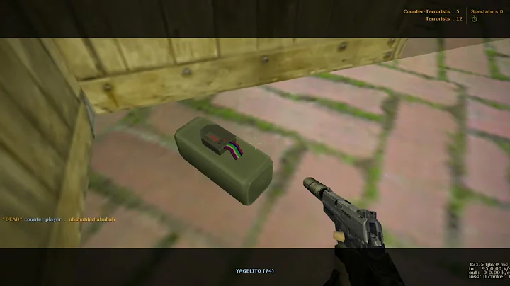 1v5 Ninja Defuse [CS 1.6] [FASTCUP]