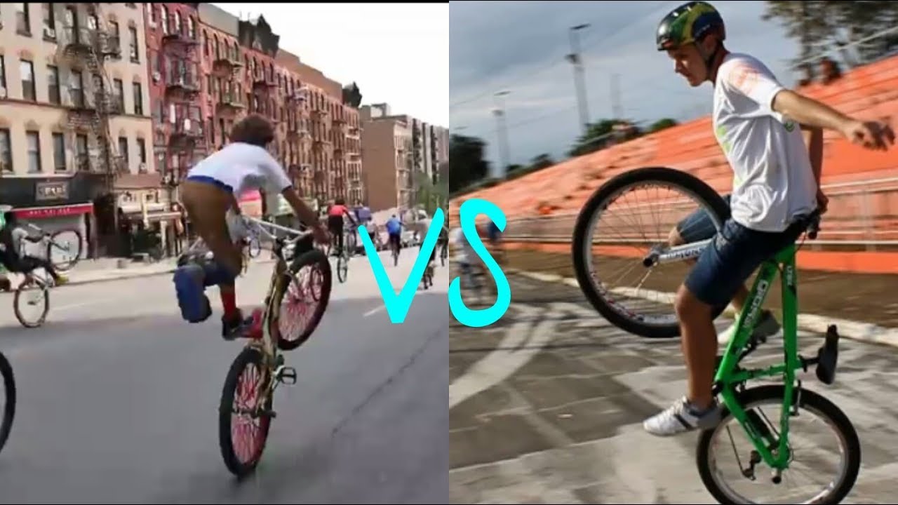 MENINAS GRINGAS VS MENINAS BR NO GRAU DE BIKE 