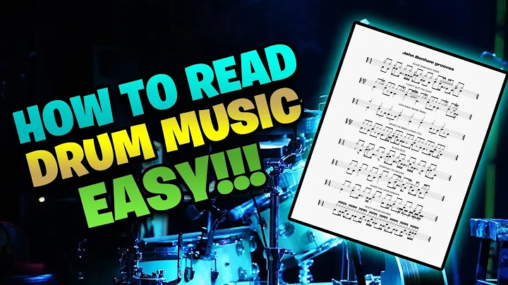 How To Read Drum Music Easy! Free Drum Lesson: (Pa...